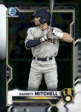 2021 Bowman #BCP-129 Garrett Mitchell Chrome Prospects