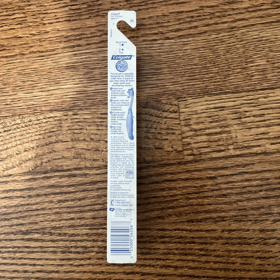 Colgate Toothbrush, Dora The Explorer, Extra Soft, Ages 2+ - Image 3 of 3