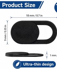 5 Webcam Cover Sticker Slide Camera Privacy Security Protect For Phone Laptop