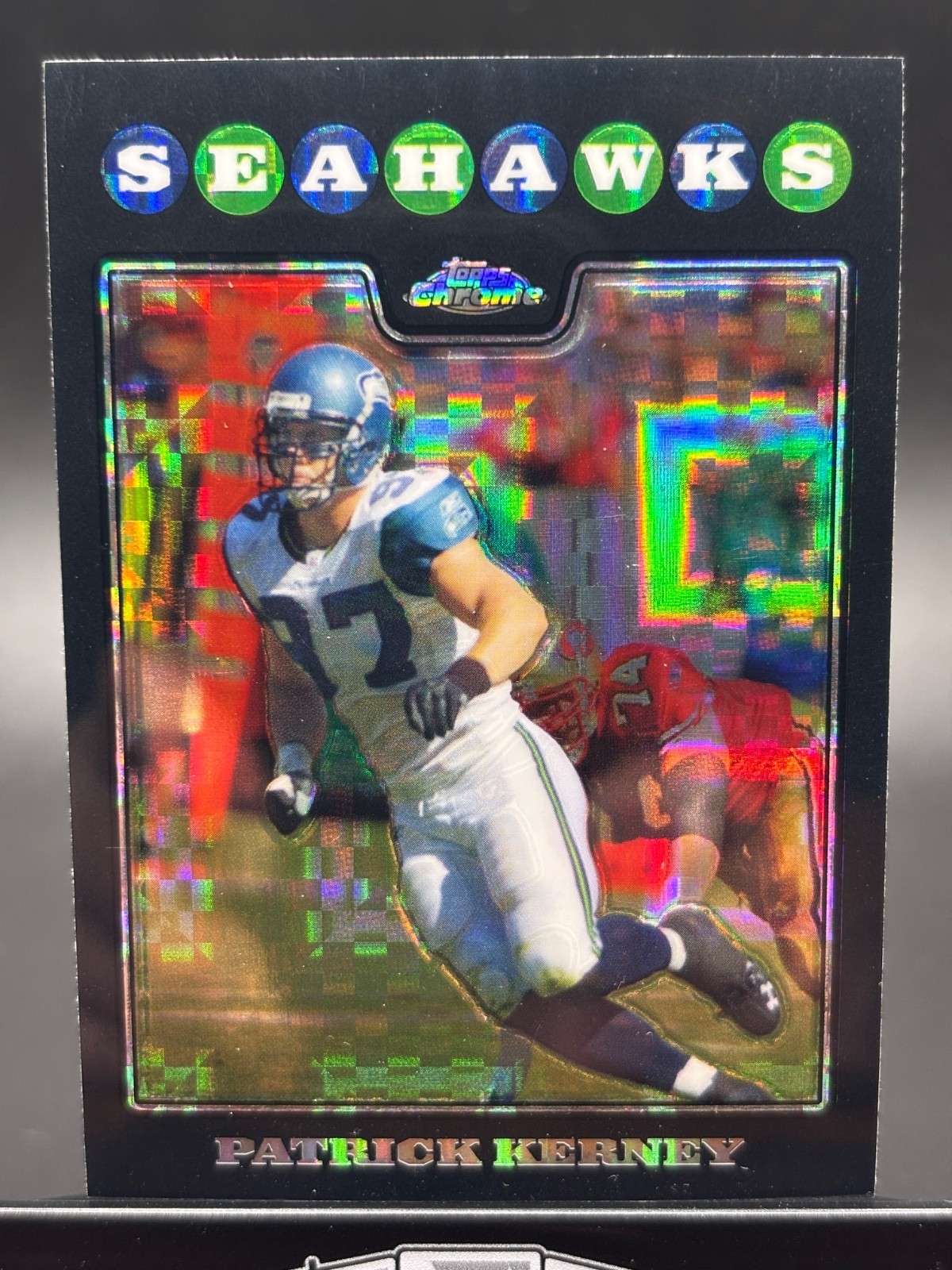 2008 Topps Chrome Patrick Kerney X-Fractor No. TC106