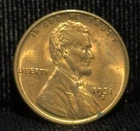 1931 S United States Lincoln Wheat One Cent Coin 1C