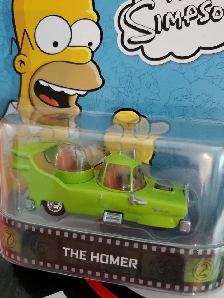 Hot Wheels 2014 Retro Entertainment The Simpsons - The Homer Green - BVD00 - Image 2 of 4
