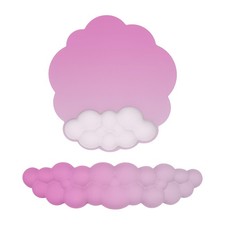 Cloud Mouse Pad Wrist Support Keyboard Wrist Rest Set Ergonomic Wrist Support...