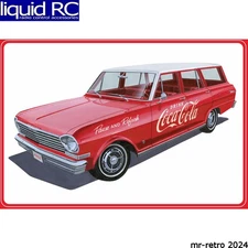 AMT 1353 1963 Chevy II Nova Wagon w/Crates Coke 1/25