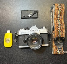 Canon FT QL 35mm SLR Film Camera Body Only Junk Item