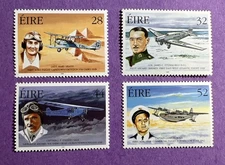 Ireland 1998 - MNH Scott 1101-1104. Aviation Pioneers & Their Planes.