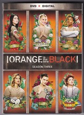 Orange Is The New Black Season Three DVD 2015 Sealed Dust Jacket