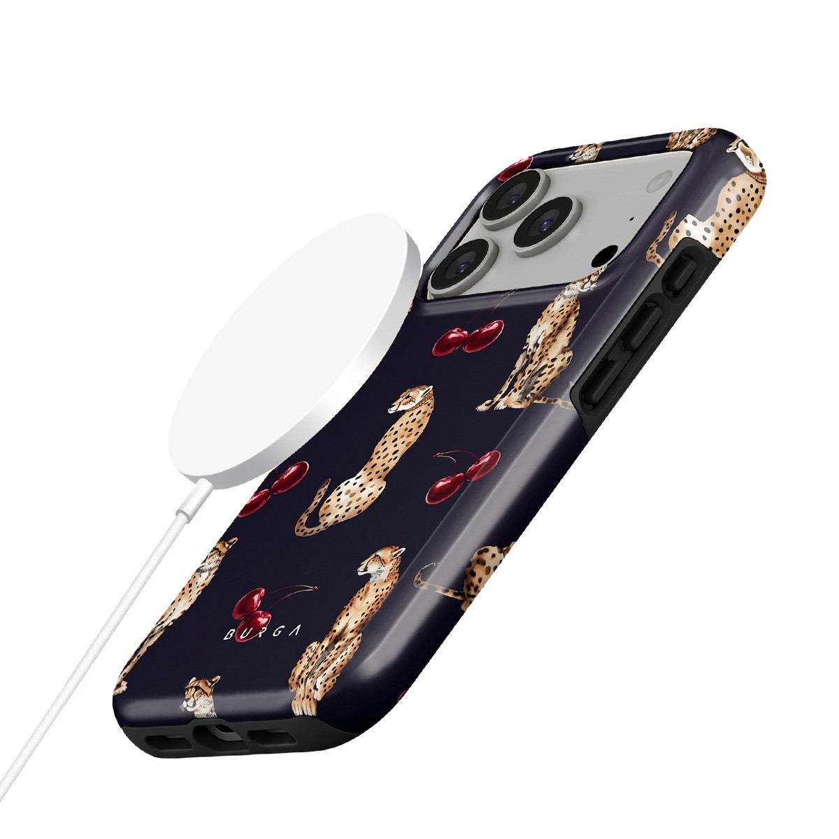Coque iPhone 17 Pro Max antichoc structure double couche imprimé cougar - 3