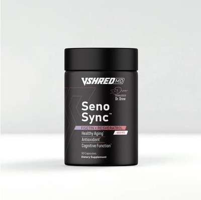 Vshred Md V Shred Md Senosync Dr. Drew Approved Senolytic Supplement Science
