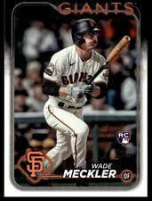 2024 Topps Wade Meckler Rookie San Francisco Giants #458