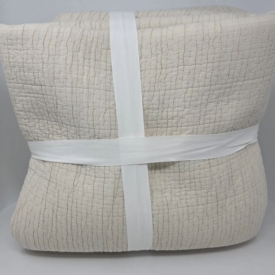 Edredón Pottery Barn King/Cal King Ultimate Summer Essential Neutro Foto 2 de 2