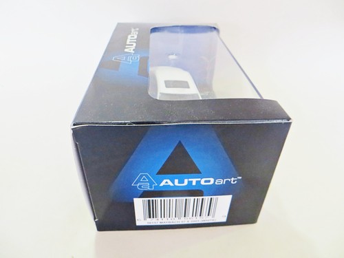 AUTOART 56157 '2005 MAYBACH 57 S' PEARL WHITE. 1:43. VINTAGE. MIB/BOXED - Picture 4 of 7