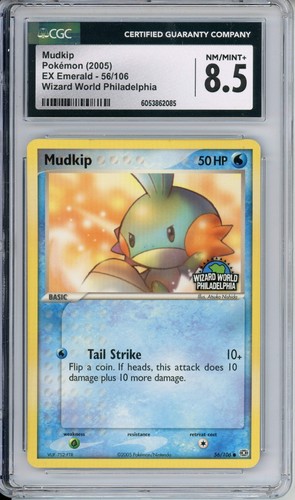 Mudkip graded CGC 8.5 for sale on eBay