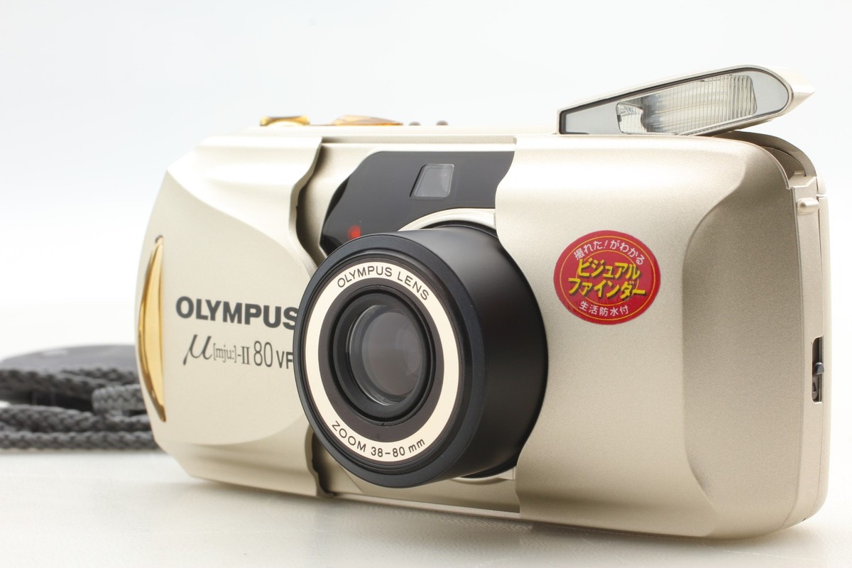 MINT ] Olympus μ Mju II 80 VF Point & Shoot 35mm Film Camera