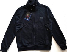 PAUL&SHARK men navy blue full zip sweatshirt with pockets Size L