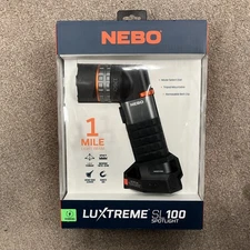 NEBO LUXTREME SL100 Spotlight 1 Mile Light Beam!! Neb-spt-1001