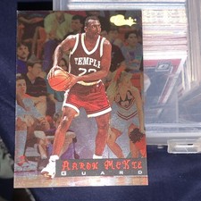 Classic Games Aaron McKie Temple Basketball 1994 Trading Card Lot