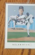 Anthony's Art Nolan Ryan #2 Texas Rangers Promo Major League Baseball Card