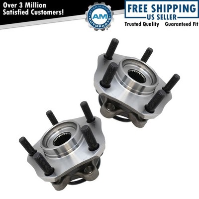 Front Wheel Bearing & Hub Assembly LH RH Pair for Chevrolet Nissan New