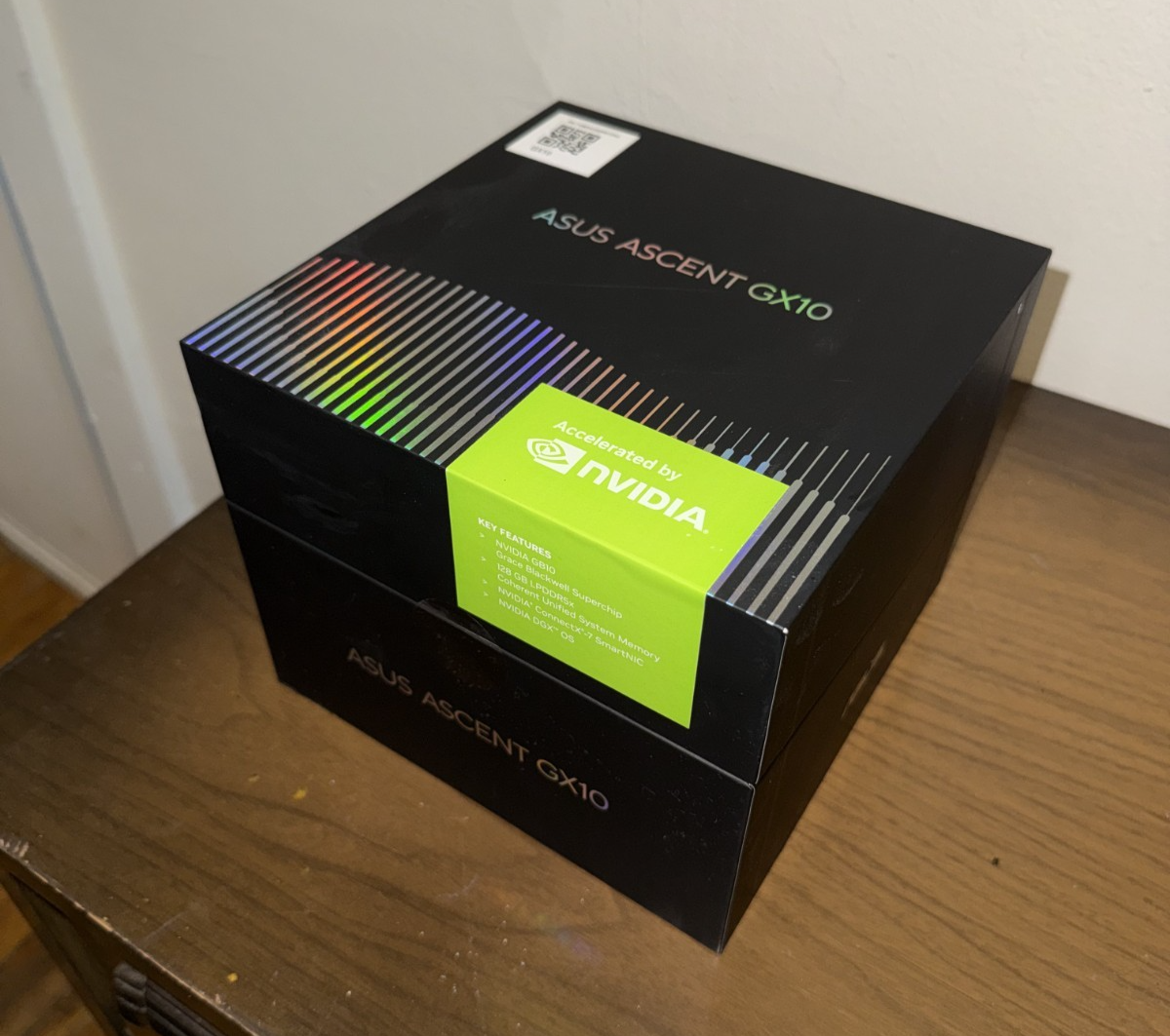 ASUS Ascent GX10 Compact Desktop AI Supercomputer 1TB 128 GB