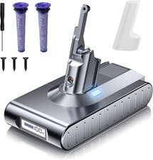 Upgraded 8000Mah 21.6V Li-Ion Replacement for Dyson V8 Battery 215681 967834-05