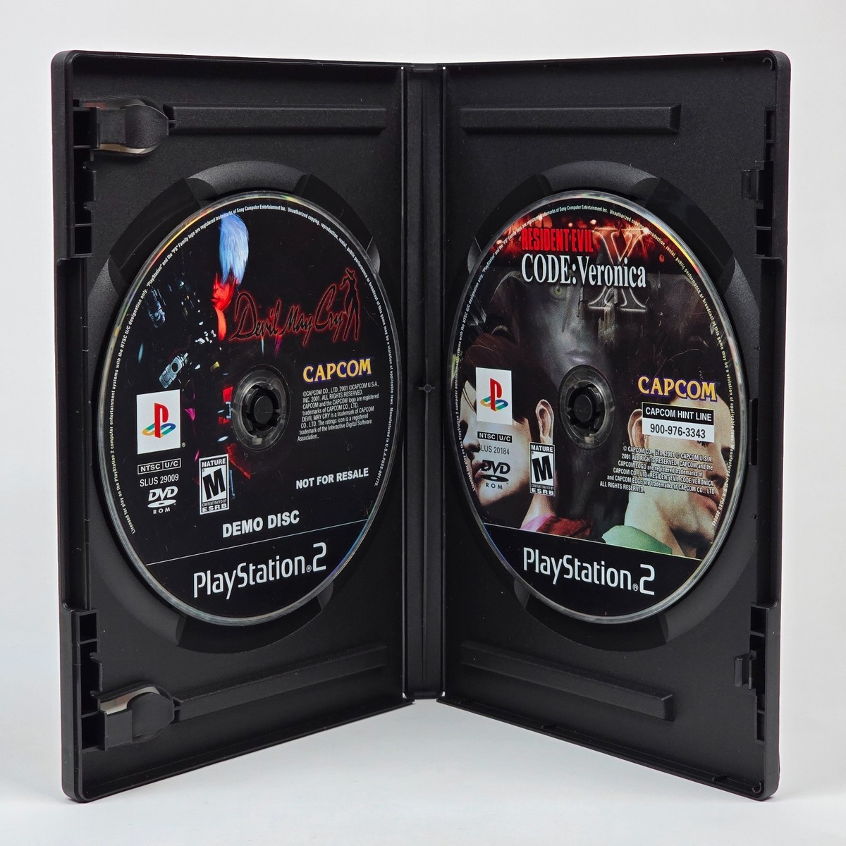 Resident Evil Code: Veronica X (PlayStation 2 PS2) Case & Discs | eBay