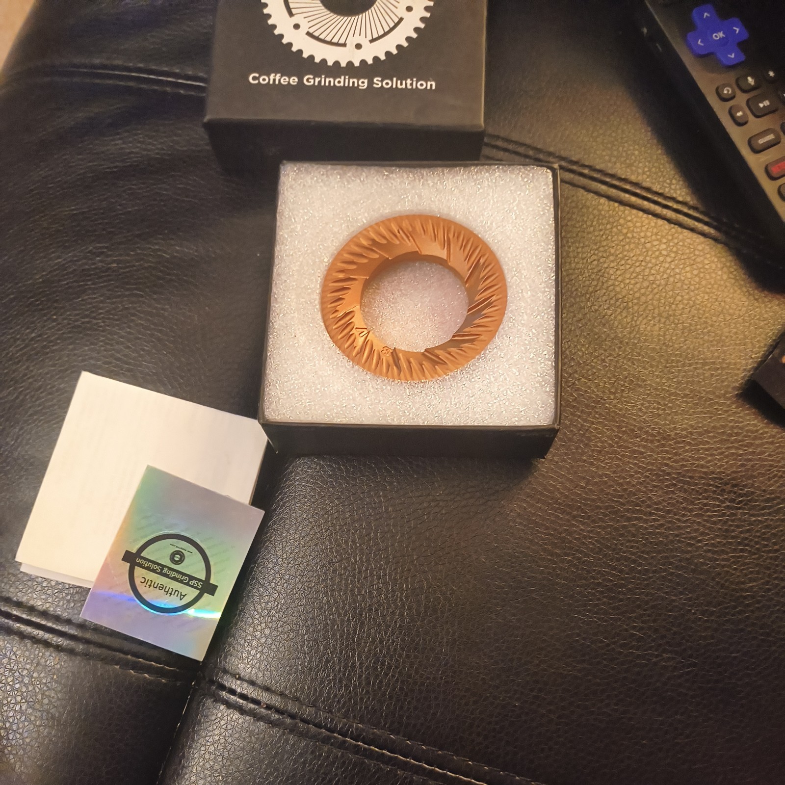 64mm SSP Cast V3 (CV3) Blind Burr Red Speed Coating