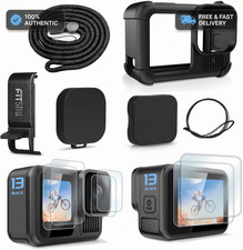 Protective Silicone Case for GoPro Hero 13 with Accessories Lanyard Screen Pro