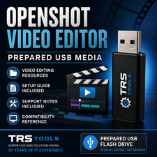 OpenShot Video Editor Prepared USB Media Setup Guide Support Notes