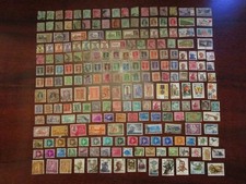 India stamps; 234 different used, QV-2000, good collection builder, as 10 photos