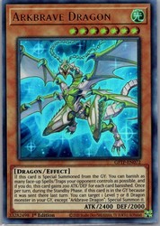 Arkbrave Dragon GFTP-EN072 Ultra Rare 1st Edition