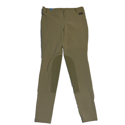 New NWT Kerrits Kneepatch Riding Khaki Pants XL Equestrian Riding Beige
