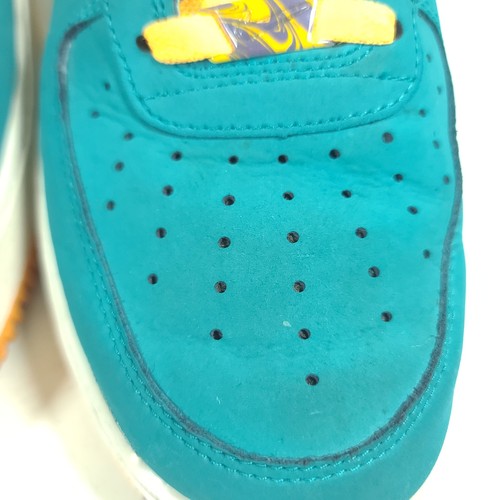 Nike Air Force 1 Low Men Size 11.5 Green Marbled Swoosh Sneakers Shoe 488298-313 - Bild 17 von 19