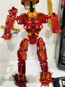 Lego Bionicle 8727 Inika Toa Jaller Set With Instructions, Canister and sphere