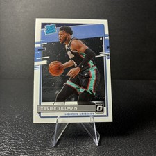 2020-21 Panini Donruss Optic - Rated Rookie Xavier Tillman #185 (RC) Grizzlies