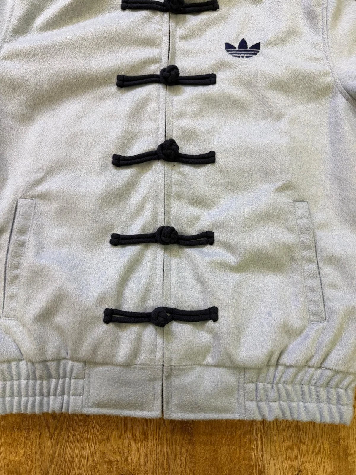 Adidas Original Light Blue Chinese New Year Tang Jacket | Size S - 2XL | New - product detail image 4