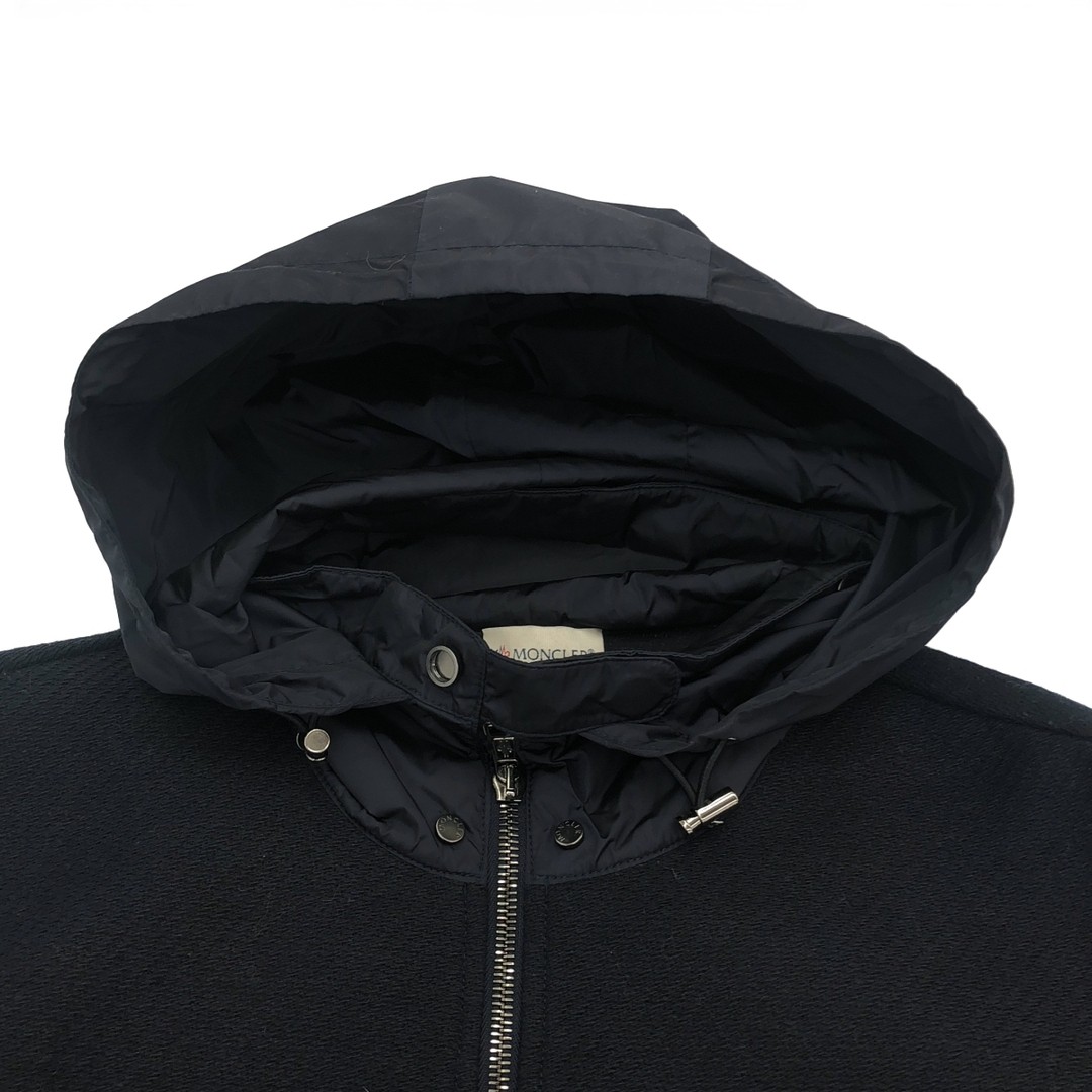 Moncler MAGRIA CARDIGAN Nylon Hooded Wool Jacket Parka B20918403400 Used MESC-0 thumbnail 4