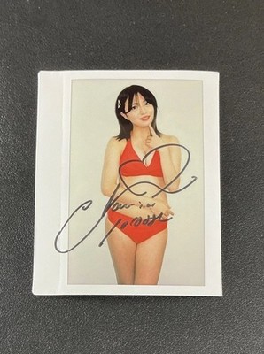 NANAMI SATO Hit's Auto Wide Instax Cheki Japanese Trading Card #1