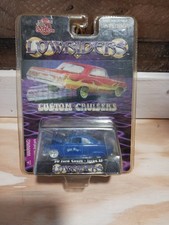 Racing Champions  50 Ford Coupe LOWRIDER 1:64 Sky Blue Custom Cruisers NEW  