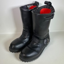 Stivali Moto Diora Uomo UK 12 Nero Hipora Traspirante Polpaccio Impermeabili