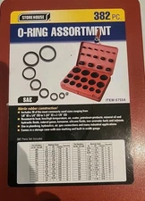 StoreHouse ~ Nitrile Rubber Faucet O Ring Gasket Seal Set Kit SAE Standard Sizes