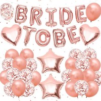 Bride To Be Deko Luftballons Girlande Junggesellinnenabschied Frauen Party