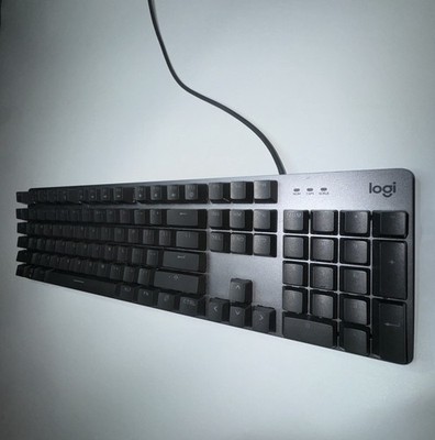Logitech K845 Mechanical Illuminated Keyboard   Grey comes