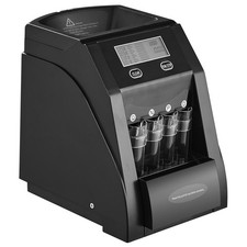 Efficient USD Coin Sorting Machine with LCD Display & 4 Coin Tubes