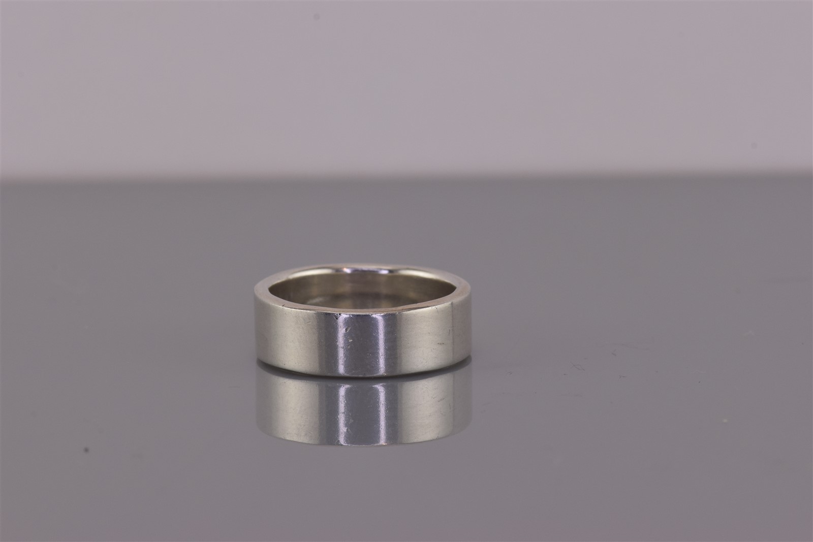 Sterling Silver 6mm Flat Sided Solid Cuff Band Ri… - image 7