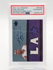 KOBE BRYANT 2007-08 UD PREMIER REMNANTS AUTO PATCH /50 PSA AUTHENTIC Q3562
