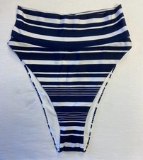 Aerie High Cut Cheeky Bikini Bottom -- ROYAL NAVY XS