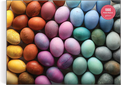 Galison Prismatic Dyed Easter Eggs   1000 Piece Puzzle NEW SEALED SHIPS FAST