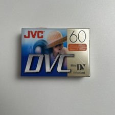 JVC DVM60ME Mini DV Digital Video Cassette Tape 60ME OVC - New/Sealed