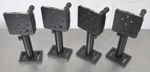 C203281 Lot 4 Thorlabs KM200B 2-Axis Kinematic Mount w/ 4" Posts/Holders + Bases